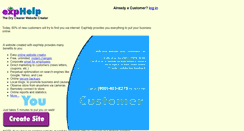 Desktop Screenshot of exphelp.com